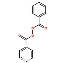 过氧苯甲酰分子结构图