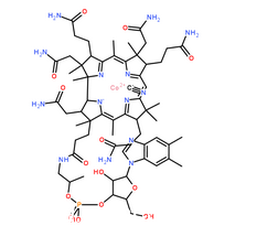 维生素B12分子结构图