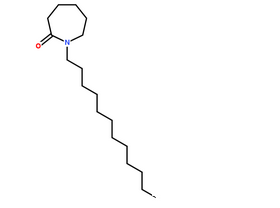 月桂氮酮分子结构图