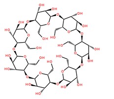 β-环糊精分子结构图