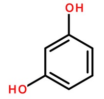 间苯二酚分子结构图