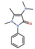 氨基比林分子结构图