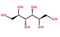 甘露醇分子结构图