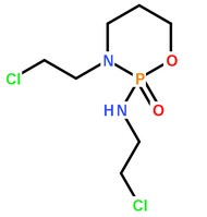 异环磷酰胺分子结构图