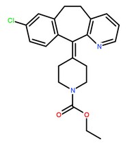 氯雷他定分子结构图