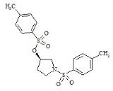 1-Tosyl-(3S)-tosyloxy pyrrolidine